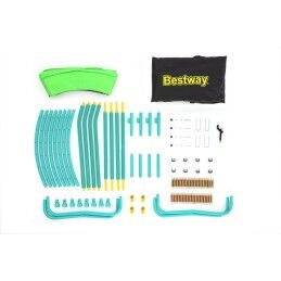 Bestway|Bestway Cama de Saltar Infantil 244x220 cm +6 Anos Jardim 59102