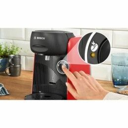 BOSCH|Máquina de Café de Cápsulas BOSCH TAS163E T16 Finesse Preto Vermelho rouge 1400 W 700 ml
