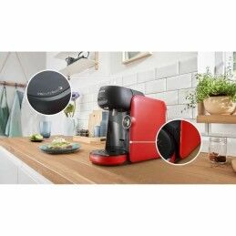 BOSCH|Máquina de Café de Cápsulas BOSCH TAS163E T16 Finesse Preto Vermelho rouge 1400 W 700 ml