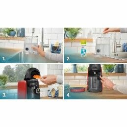 BOSCH|Máquina de Café de Cápsulas BOSCH TAS163E T16 Finesse Preto Vermelho rouge 1400 W 700 ml