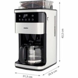 Medion|Máquina de Café de Filtro Medion MED4061275224559 1000 W 1,5 L