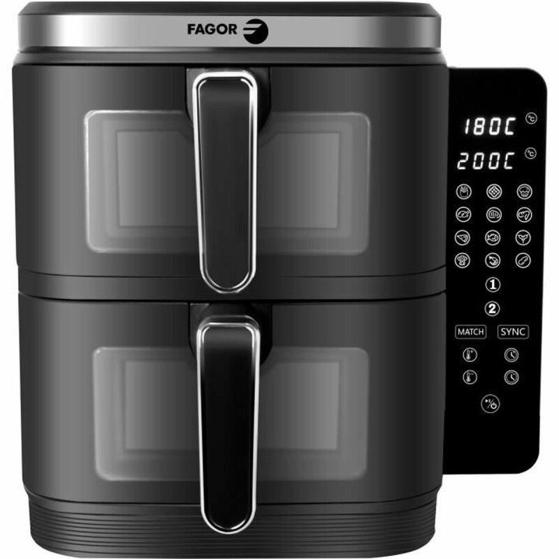 Fagor|Fritadeira de Ar Fagor FGD11 Preto 2800 W 5,5 L Fagor|Fritadeira de Ar Fagor FGD11 Preto 2800 W 5,5 L