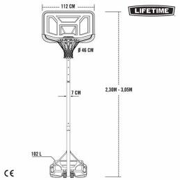 Lifetime|Cesto de Basquetebol Lifetime