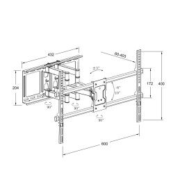 TM Electron|Suporte TV TM Electron 45 kg