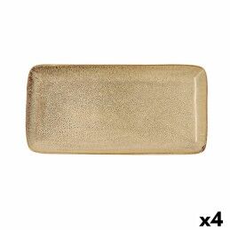 Bidasoa|Recipiente de Cozinha Bidasoa Ikonic Cerâmica Castanho (28 x 14 cm) (Pack 4x)