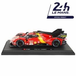 Bburago|Carro Bburago Ferrari Racing 499 LMH 51 1:18