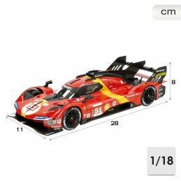 Bburago|Carro Bburago Ferrari Racing 499 LMH 51 1:18
