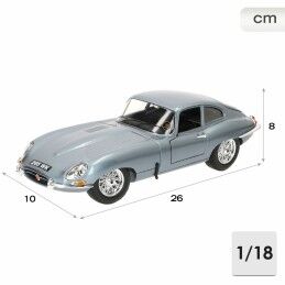Bburago|Carro Bburago GT-Jaguar "E" Coupe (1961) 1:18