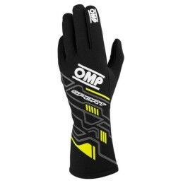 OMP|Luvas de karting OMP MY2025 Amarelo Preto FIA 8856-2018
