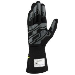 OMP|Luvas de karting OMP MY2025 Amarelo Preto FIA 8856-2018