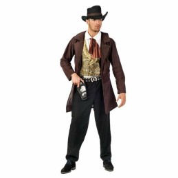 Fantasia para Adultos Limit Costumes cowboy 4 Peças Castanho