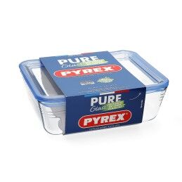 Pyrex|Lancheira Hermética Pyrex Pure Glass Transparente Vidro (800 ml) (6 Unidades)