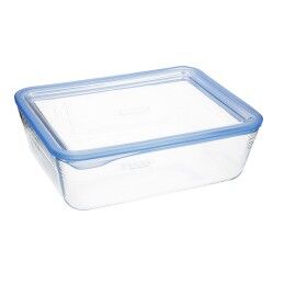 Pyrex|Lancheira Hermética Pyrex Pure Glass Transparente Vidro (800 ml) (6 Unidades)