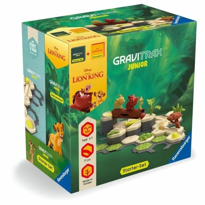 Ravensburger|Jogo de Mesa Ravensburger Gravitrax Junior Starter Set El Rey León