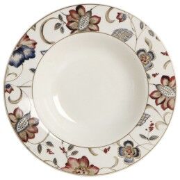 Queen´s|Prato Fundo Queen´s By Churchill Jacobean Floral Cerâmica servies 22,8 cm (6 Unidades)