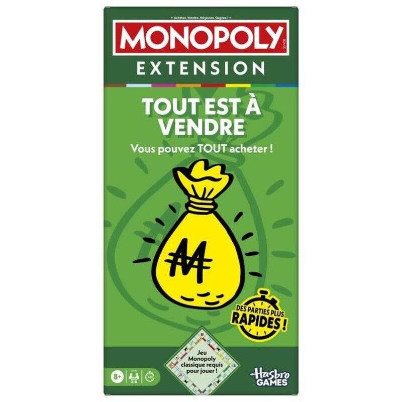 Monopoly|Jogo de Mesa Monopoly Expansión Monopoly Todo está en venta