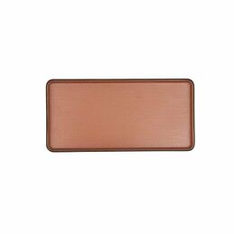 Bidasoa|bandeja de aperitivos Bidasoa Gio Castanho Plástico 24 x 11,5 cm (12 Unidades)