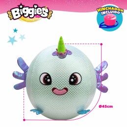 Eolo|Peluche Eolo Celeste Felpa Plástico 45 x 45 x 45 cm Insuflável (4 Unidades)