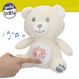 Colorbaby|Peluche Projetor LED Colorbaby Felpa Plástico 20 x 25 x 12 cm (4 Unidades)