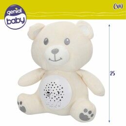 Colorbaby|Peluche Projetor LED Colorbaby Felpa Plástico 20 x 25 x 12 cm (4 Unidades)