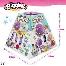 Eolo|Peluche Eolo Roxo Felpa Plástico 45 x 45 x 45 cm Insuflável (4 Unidades)