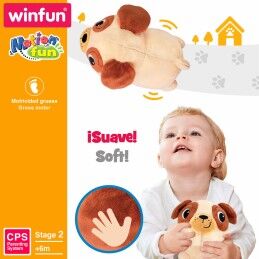 Winfun|Peluche com Movimento Winfun Felpa Plástico 17 x 15 x 13 cm (2 Unidades)