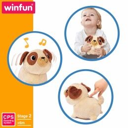 Winfun|Peluche com Movimento Winfun Felpa Plástico 17 x 15 x 13 cm (2 Unidades)