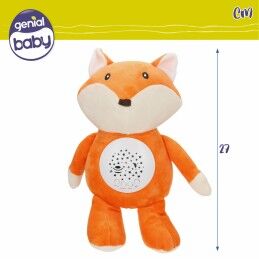 Colorbaby|Peluche Projetor LED Colorbaby Felpa Plástico 25 x 27 x 13 cm (4 Unidades)