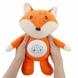 Colorbaby|Peluche Projetor LED Colorbaby Felpa Plástico 25 x 27 x 13 cm (4 Unidades)