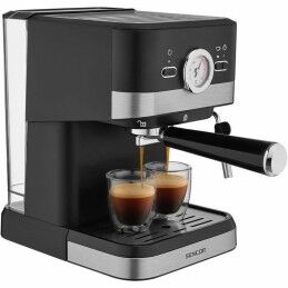 Sencor|Cafeteira Superautomática Sencor SES 1721BK Preto Cinzento 1050 W