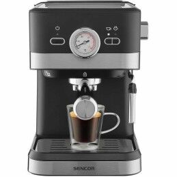 Sencor|Cafeteira Superautomática Sencor SES 1721BK Preto Cinzento 1050 W