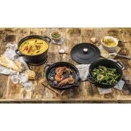 Zwilling|Tacho Zwilling La Cocotte Preto Ferro Fundido 1 Peça Ø 24 cm 1 kg 4,2 L (1 Unidade)