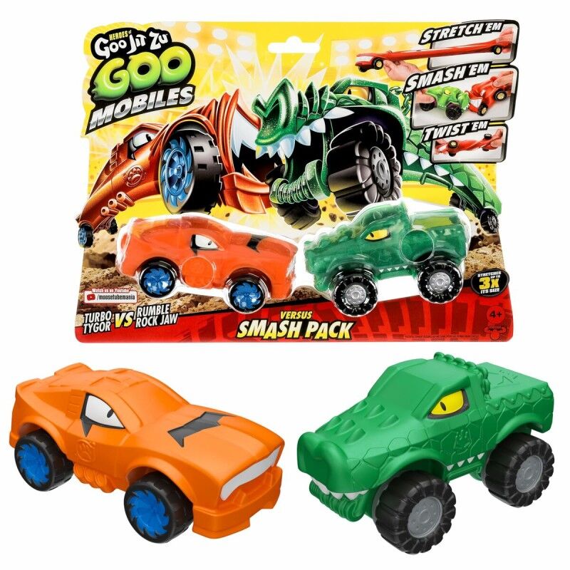 Moose Toys|Figuras de Ação Moose Toys TURBO TYGER VS RUMBLER JAW