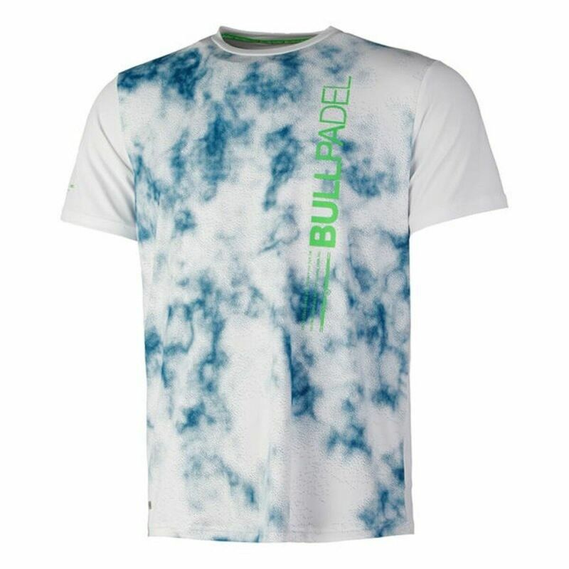 Bullpadel|T-Shirt de Desporto de Manga Curta Bullpadel Maren Branco Bullpadel|T-Shirt de Desporto de Manga Curta Bullpadel Maren Branco