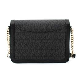 Michael Kors|Mala a Tiracolo Michael Kors Leida Preto 23 x 16 x 7 cm