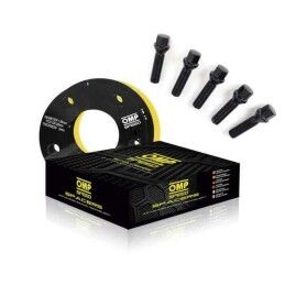 OMP|Tapacubos OMP Magnum Speed Preto Prateado 15" (4 uds)