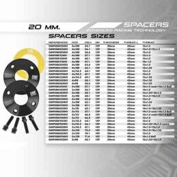 OMP|Conjunto de Separadores OMP OMPS08112001 PCD 4x100