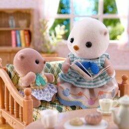 Sylvanian Families|Figura articulada Sylvanian Families Las hermanas nutrias marinas animais