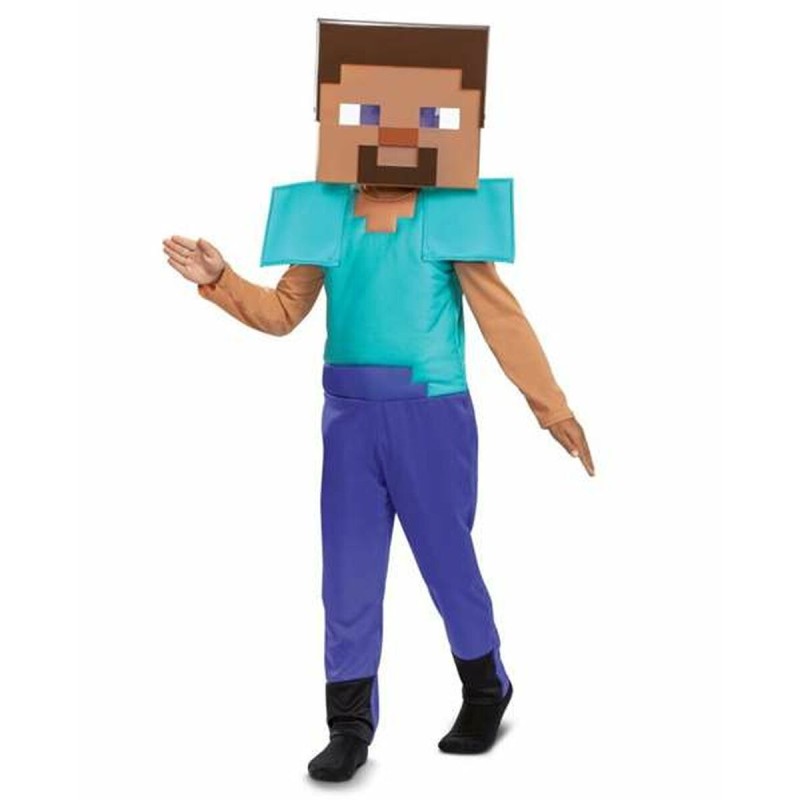 Fantasia para Crianças Minecraft Steve 2 Peças