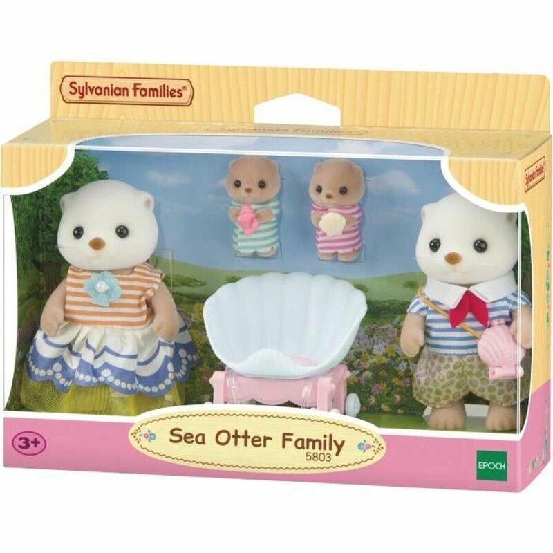 Sylvanian Families|Figura articulada Sylvanian Families La familia de las nutrias marinas animais Sylvanian Families|Figura articulada Sylvanian Families La familia de las nutrias marinas animais