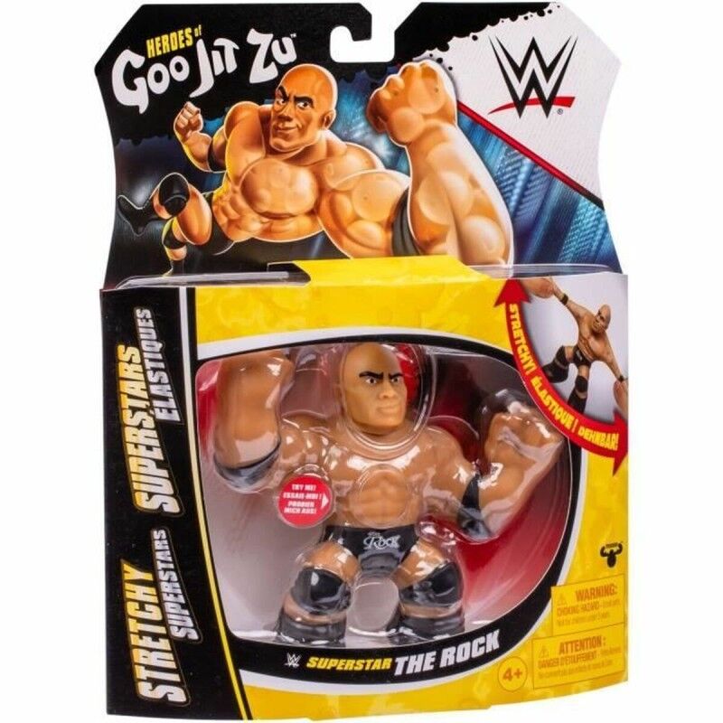 Goo Jit Zu|Figura articulada Goo Jit Zu The Rock Homem