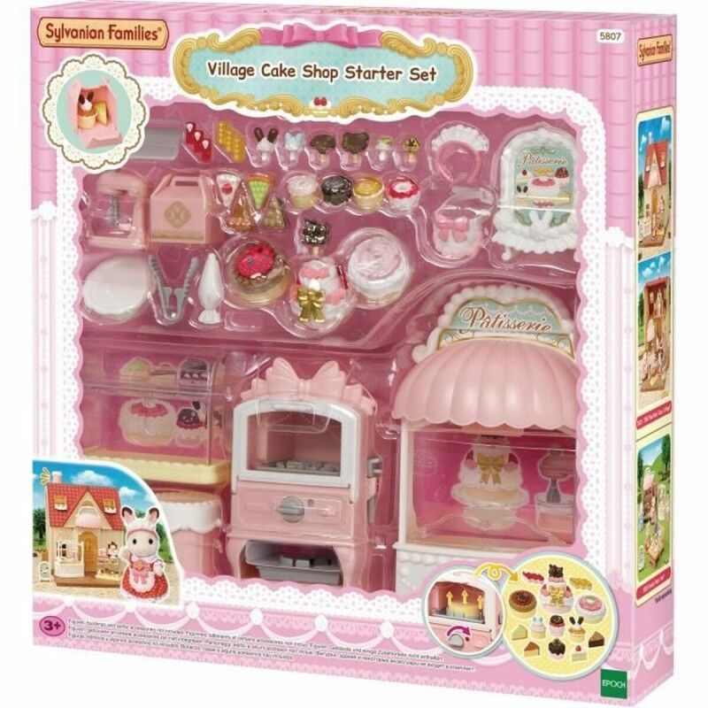 Sylvanian Families|Figura articulada Sylvanian Families La caja de pasteles Pasteleiro Sylvanian Families|Figura articulada Sylvanian Families La caja de pasteles Pasteleiro