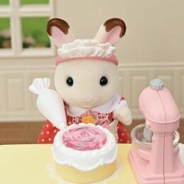 Sylvanian Families|Figura articulada Sylvanian Families La caja de pasteles Pasteleiro