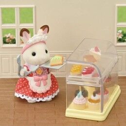 Sylvanian Families|Figura articulada Sylvanian Families La caja de pasteles Pasteleiro