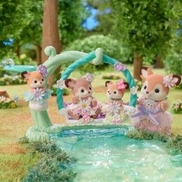 Sylvanian Families|Figura articulada Sylvanian Families Ciervo bebé y columpio animais