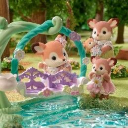 Sylvanian Families|Figura articulada Sylvanian Families Ciervo bebé y columpio animais