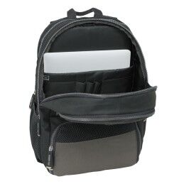 Real Madrid C.F.|Mochila Escolar Real Madrid C.F. Cinzento 30 x 42 x 17 cm