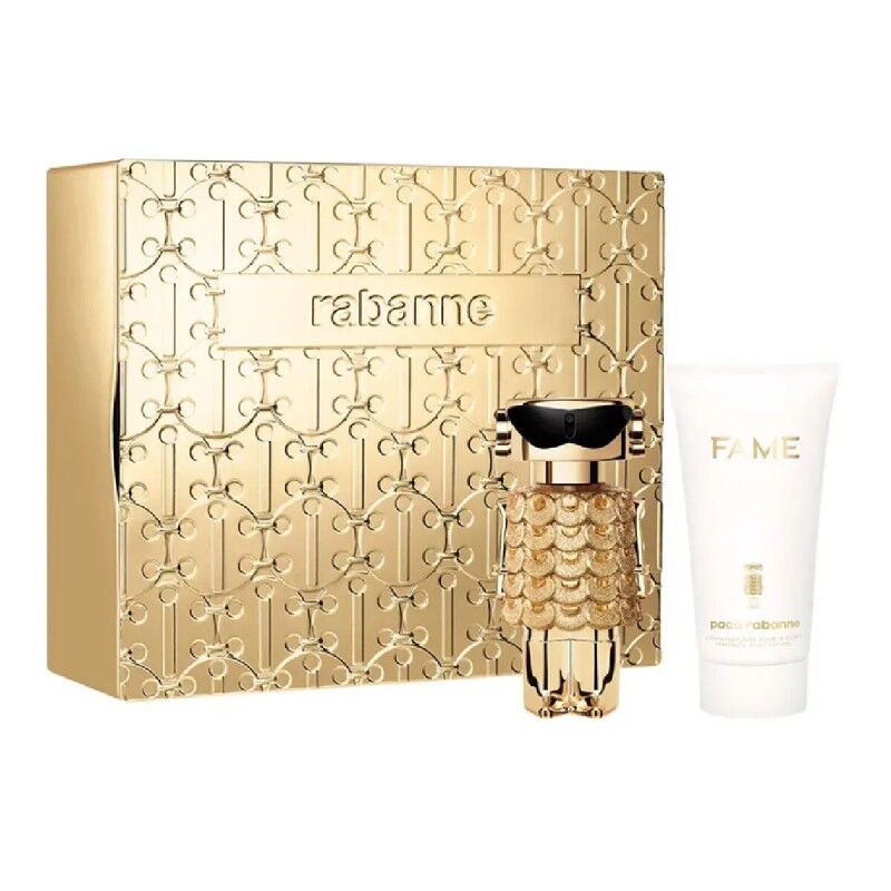 Paco Rabanne|Conjunto de Perfume Mulher Paco Rabanne Fame Intense Paco Rabanne|Conjunto de Perfume Mulher Paco Rabanne Fame Intense