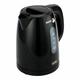Fagor|Chaleira Fagor teya noir 2200 W 1 L Preto Aço inoxidável Plástico