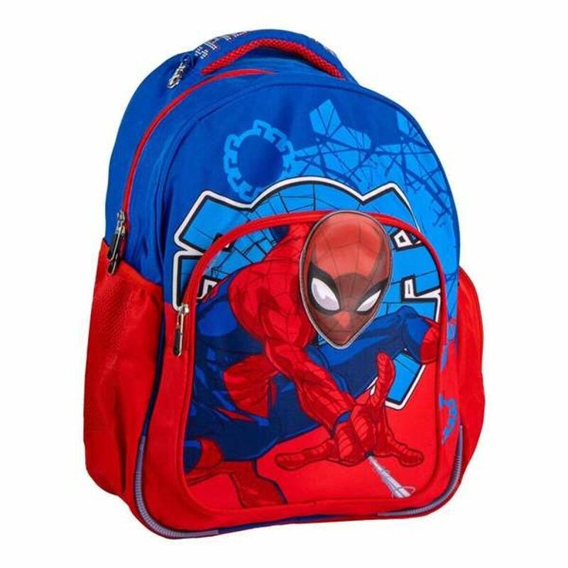 Spider-Man|Mochila Escolar Spider-Man Azul Spider-Man|Mochila Escolar Spider-Man Azul